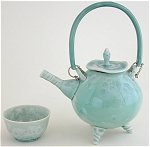 Crystallized Green Tea Set for 4